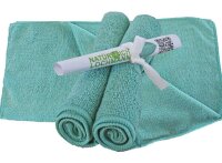 Mikrofasertuch 2er Pack grün  65017